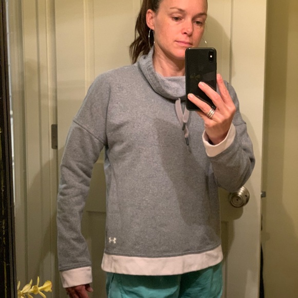Under Armour Tops - Under armour gray sweatshirt